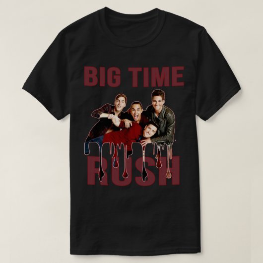 Big Time Rush Gerettet 2021-Mitglied T-Shirt (Design vorne)