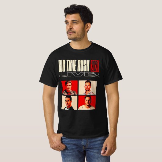 Big Time Rush Live Classic T-Shirt (Vorne ganz)