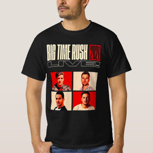 Big Time Rush Live Classic T-Shirt (Vorderseite)
