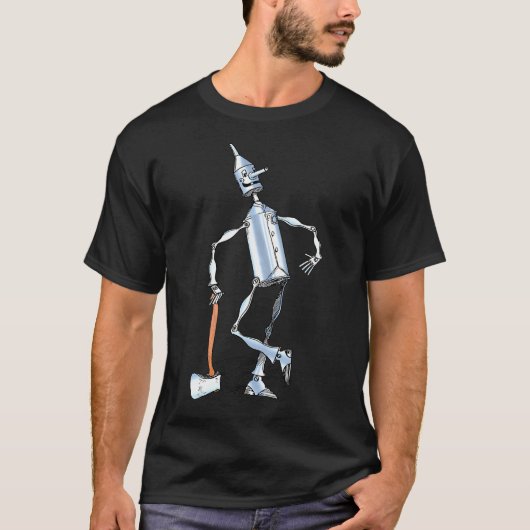 Big Tin Man der Zauberer von OZ Tinman T-Shirt (Vorderseite)
