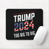 Big to Rig Trump 2024 Mousepad (Mit Mouse)