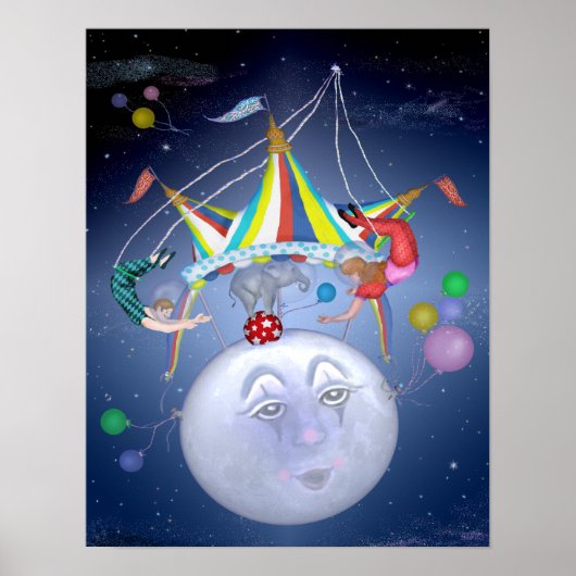 Big Top auf einem kleinen Blue Moon Poster (Vorne)