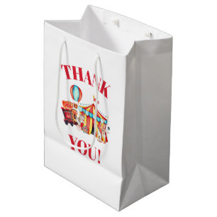Big Top Circus Carnival Gast Gabe Bag Mittlere Geschenktüte