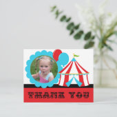 Big Top Circus Danke Postcard Postkarte (Stehend Vorderseite)