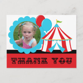Big Top Circus Danke Postcard Postkarte