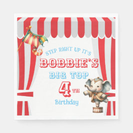 Big Top Circus Geburtstag Serviette
