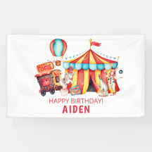 Big Top Circus Happy Geburtstag