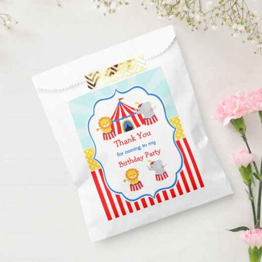 Big Top Circus Karneval Geschenktütchen (Versiegelt)