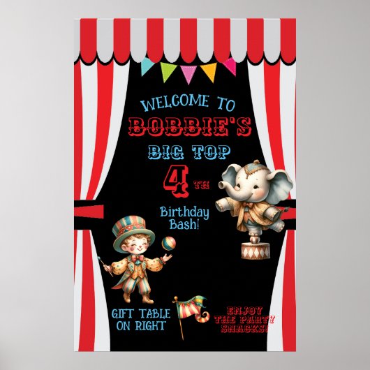 Big Top Circus Poster (Vorne)