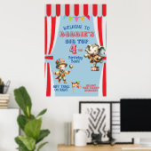 Big Top Circus Poster (Heimbüro)