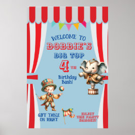 Big Top Circus Poster
