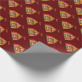 Big Top Circus Zelt Geschenkpapier (Ecke)