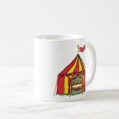 Big Top Circus Zelt Kaffeetasse (VorderseiteRechts)