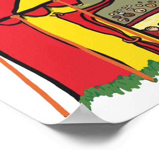 Big Top Circus Zelt Poster (Ecke)