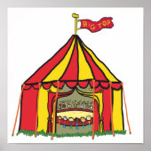Big Top Circus Zelt Poster (Vorne)