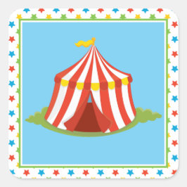 Big Top Ten | Themenkreis Quadratischer Aufkleber