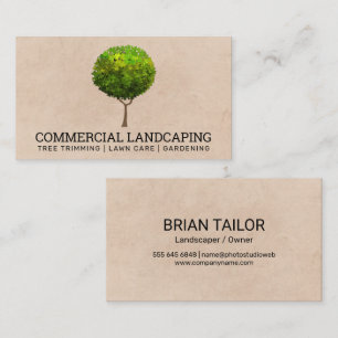 Big Tree Logo   Landscaping Tree Services Visitenkarte