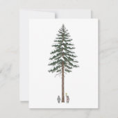 Big Tree Star Christmas Card Feiertagskarte (Vorderseite)