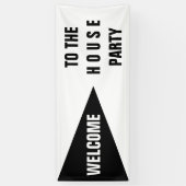 BIG TRIANGLE schwarz + Ihre Ideen Banner (Vertikal)