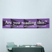 BIG TRIANGLE schwarz transparent + Ihre Ideen Banner (Messeveranstaltung)