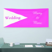 BIG TRIANGLE weiß + Ihre Ideen Banner (Messe)