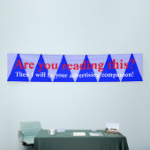 BIG TRIANGLE weiß transparent + Ihre Ideen Banner (Messeveranstaltung)