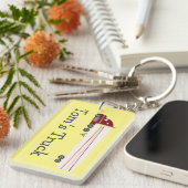 Big Truck 18 Wheeler Semi Rig KUSTOMIZE IT Schlüsselanhänger (Vorderseite rechts)