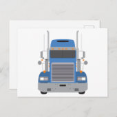 Big Truck Postkarte (Vorne/Hinten)
