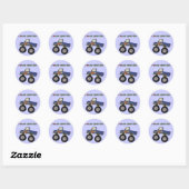Big Trucks Theme Fun Stickers (Blatt)