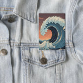 Big Tsunami Wave Button (Insitu)