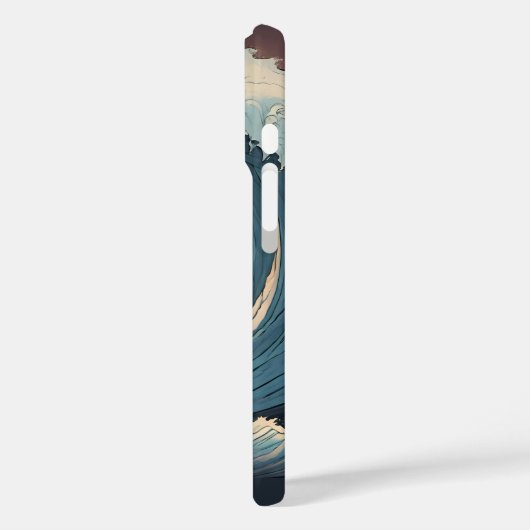 Big Tsunami Wave Case-Mate iPhone Hülle (Rückseite / Links)