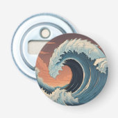 Big Tsunami Wave Flaschenöffner (Vorderseite)