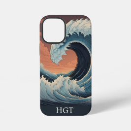 Big Tsunami Wave iPhone 12 Mini Hülle