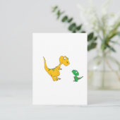 Big Typ & Lil Typ Postkarte (Stehend Vorderseite)