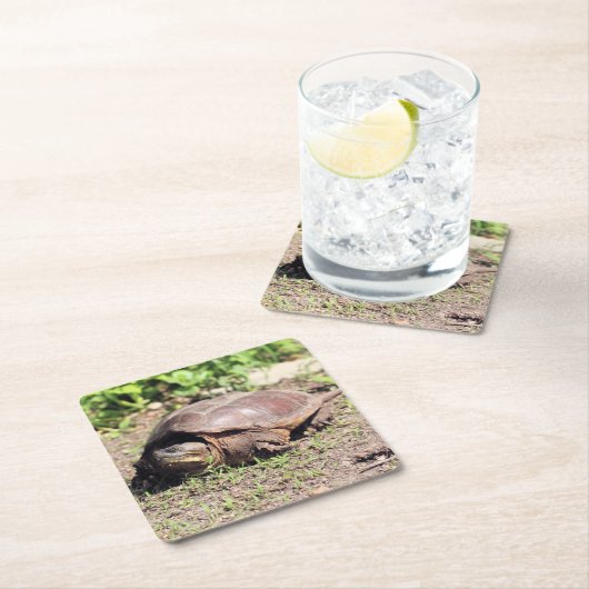 Big Typ Rechteckiger Pappuntersetzer (Vor Ort)