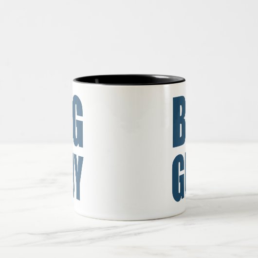 Big Typ Zweifarbige Tasse (Mittel)