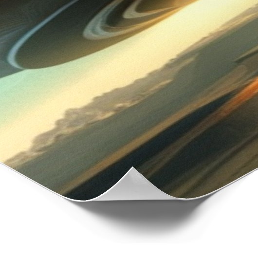 Big-UFO-Konzept Poster (Ecke)