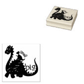 Big und Dinosaurier Gummistempel (Stempel)