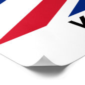 Big United Flag Poster UK (Ecke)