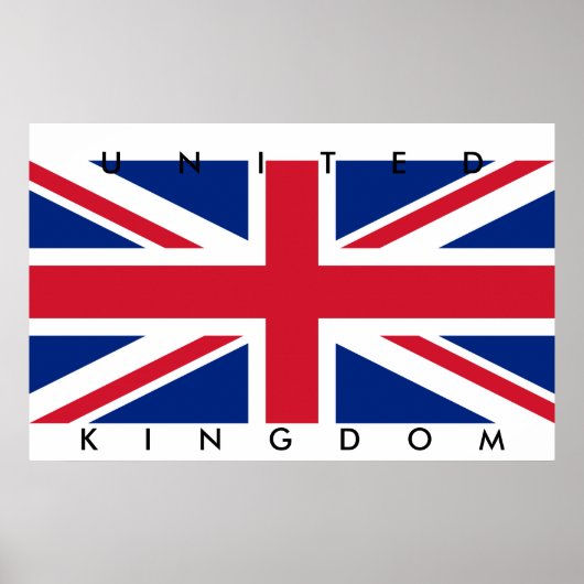 Big United Flag Poster UK (Vorne)