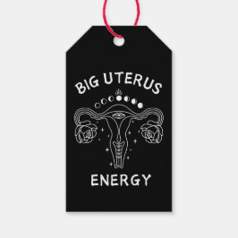 Big Uterus Energy Feminist Geschenkanhänger