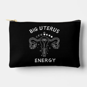 Big Uterus Energy Feminist Zubehörtasche