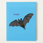 Big vampire bat cartoon illustration  planer (Rückseite)