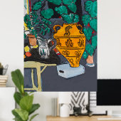 Big Vase Poster (Heimbüro)