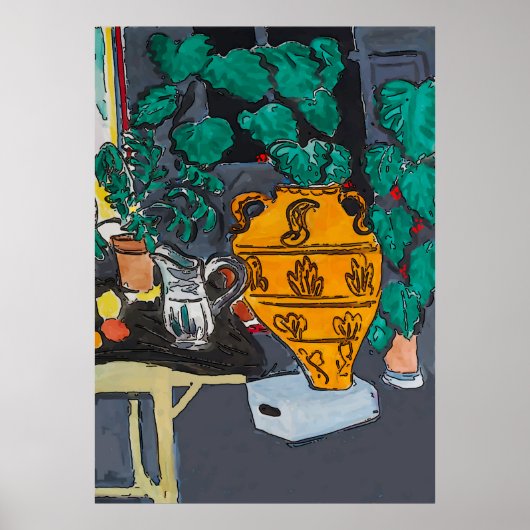 Big Vase Poster (Vorne)