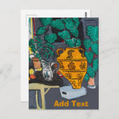 Big Vase Postkarte (Vorne/Hinten)