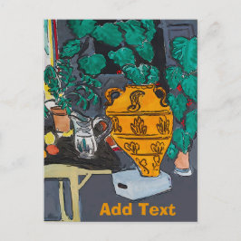 Big Vase Postkarte