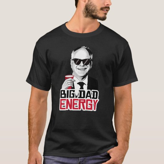 Big Vater Energy T-Shirt (Vorderseite)