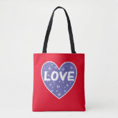 Big Veri Peri Liebe Herz Tasche (Vorderseite)