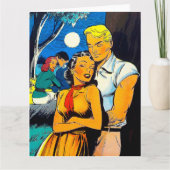 Big Vintag Comic Card Karte (Vorderseite)